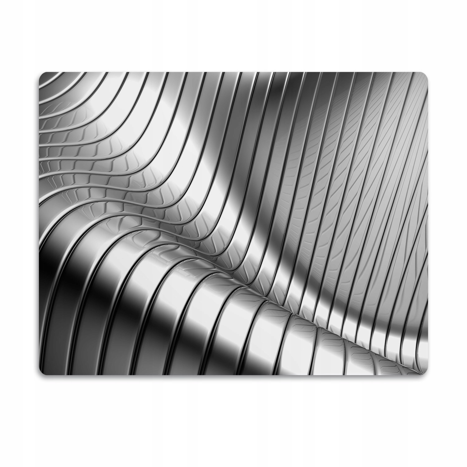 Podložka pod misku pro psa Metalická 60x40 cm