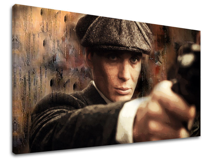 Mafiánský obraz Peaky Blinders 80x160 cm