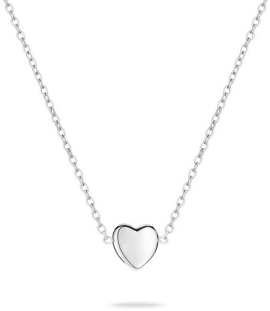 Tamaris Půvabný ocelový náhrdelník Bold Hearts TJ-0621-N-45