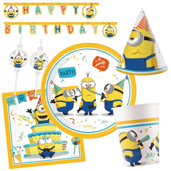 Party set - Mimoni, pro 6 osob