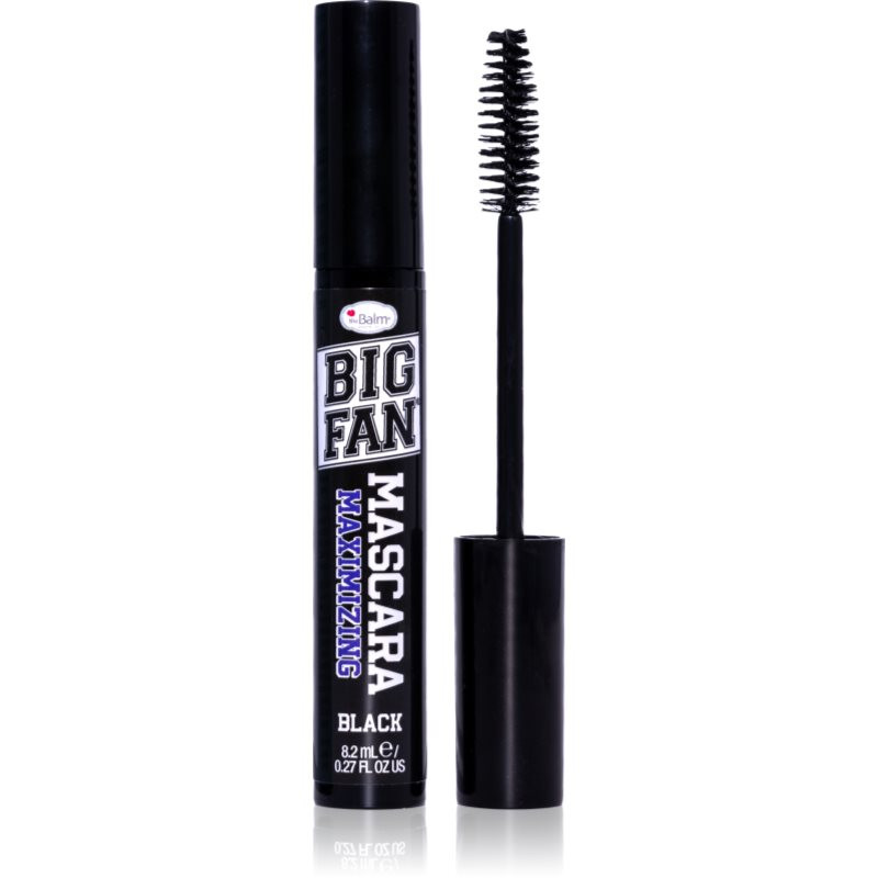 theBalm Big Fan™ Maximizing Mascara řasenka pro objem a zahuštění řas 8.2 ml
