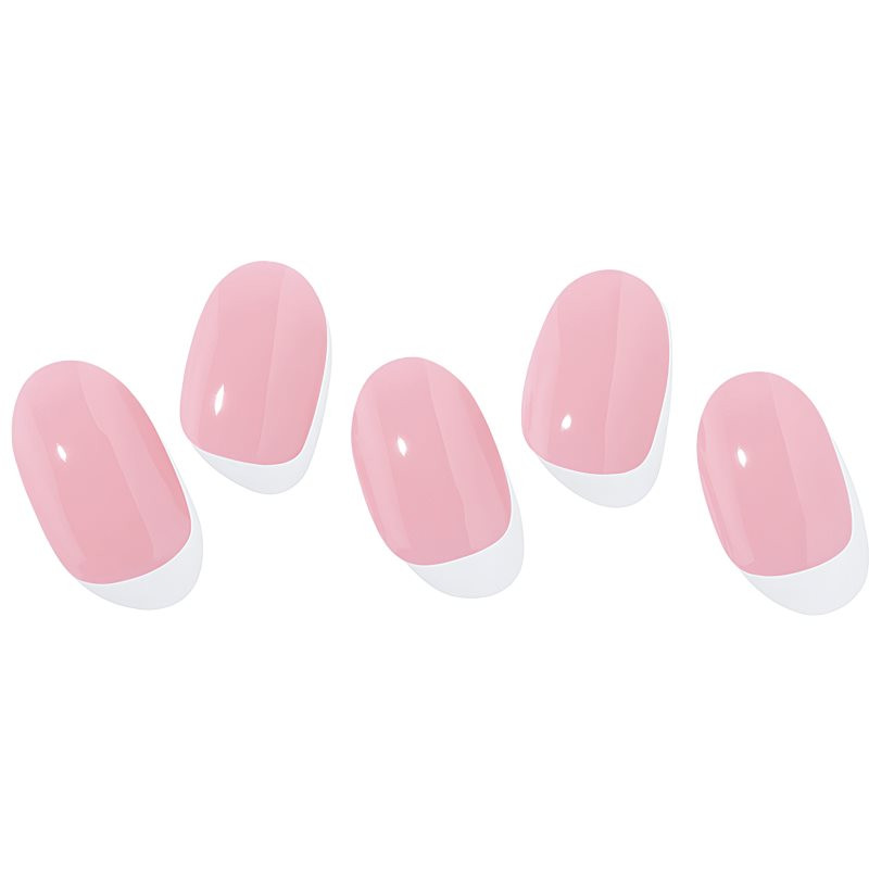 ohora Gel Nail Sticker N Cream Pink nálepky na nehty odstín NB-090 1 ks