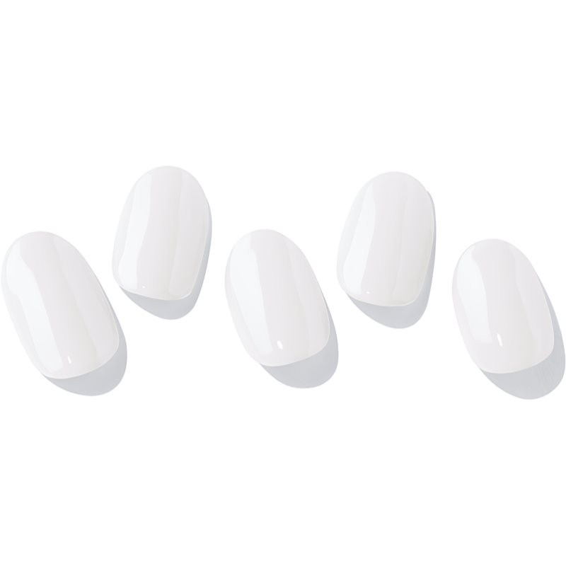 ohora Gel Nail Sticker N Clean White nálepky na nehty odstín NB-048 1 ks