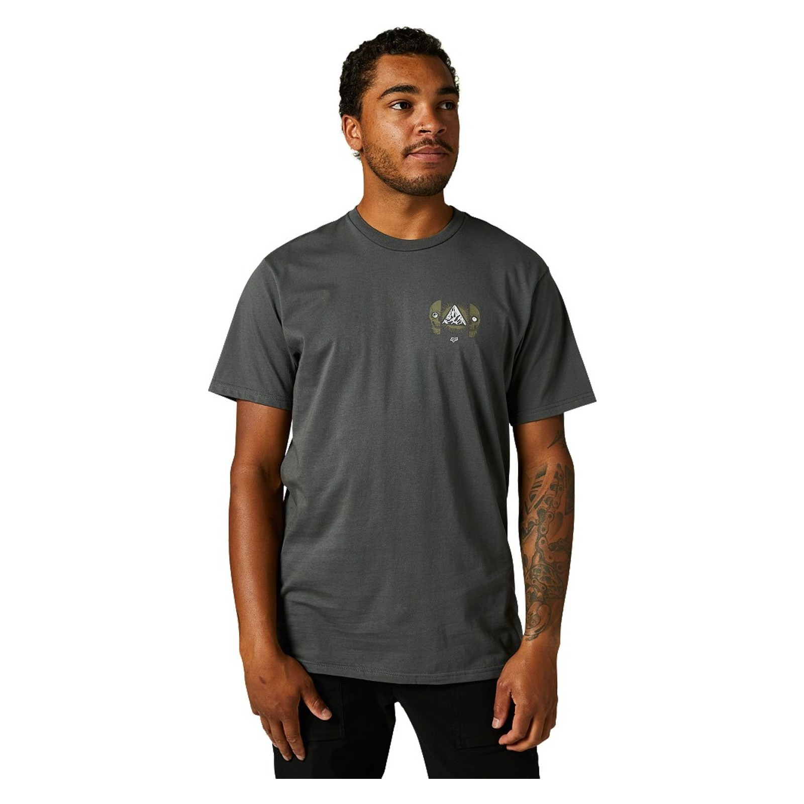 triko FOX - Fox Unplugged Ss Premium Tee Dark Shadow (330)