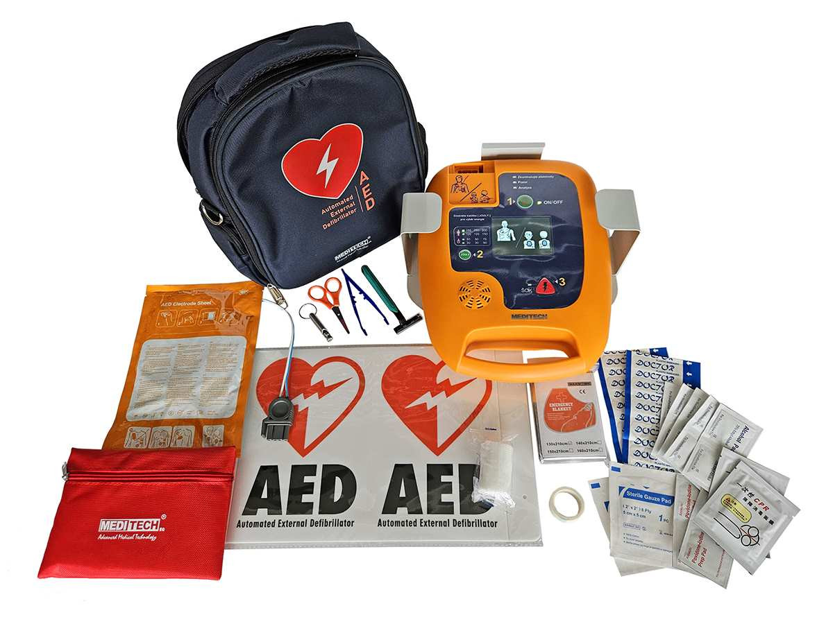 MEDITECH Equipment Co, Ltd. DEFIBRILÁTOR AED MEDITECH Defi5 Extra (digitál)
