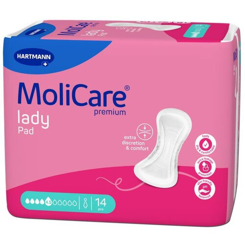 MoliCare Lady inkontinenční vložky 4.5 kapky 934ml 14ks