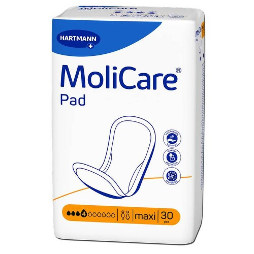 MoliCare Pad inkontinenční vložky 4 kapky Maxi 865ml 30ks
