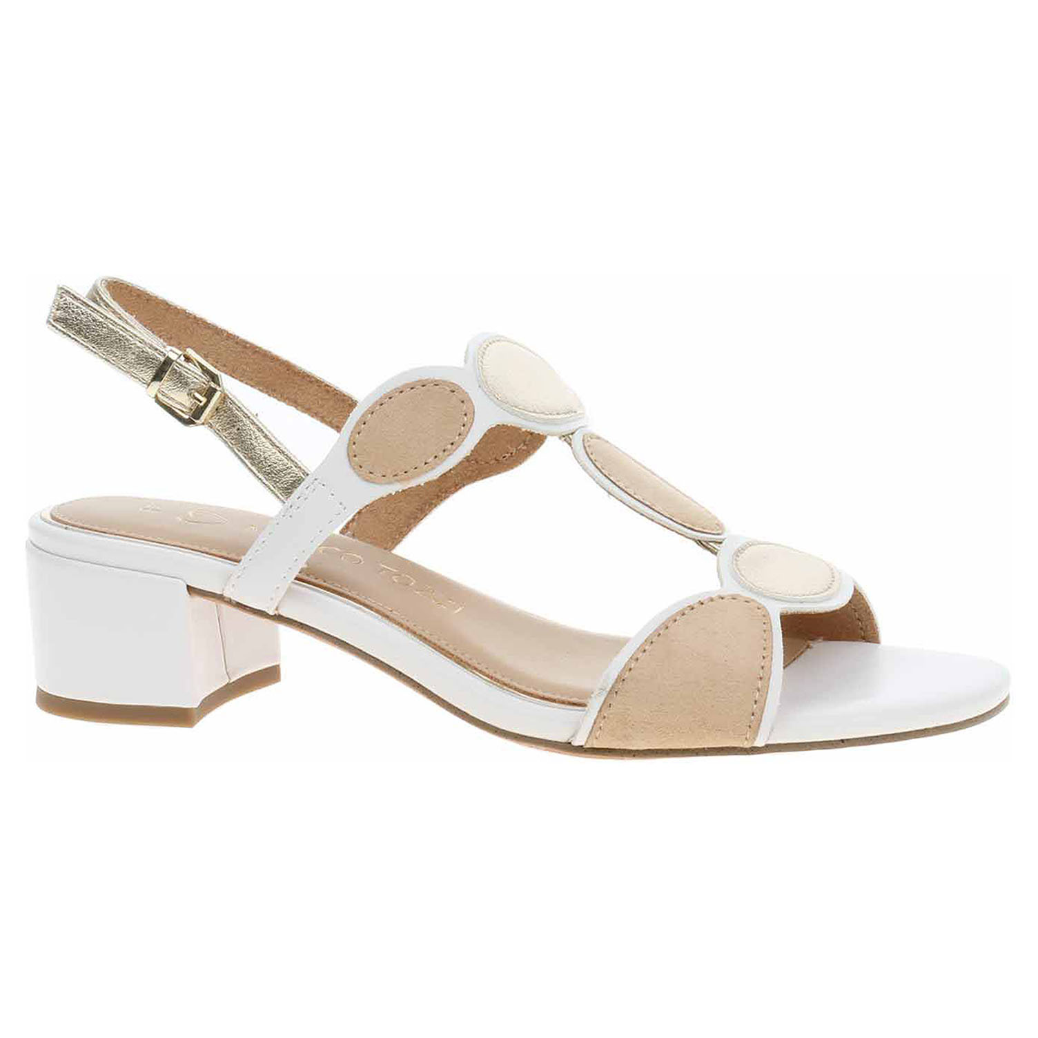 Ecco Dámská společenská obuv Marco Tozzi 2-28231-44 white comb 23801984