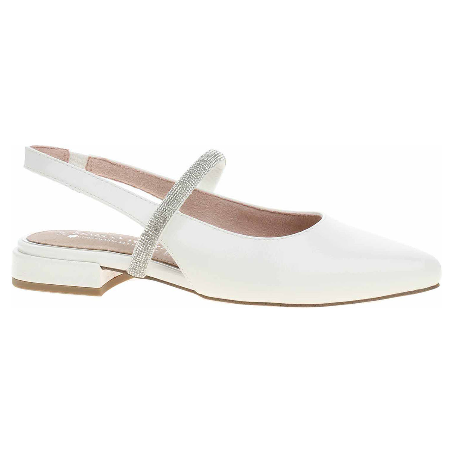 Ecco Dámská společenská obuv Marco Tozzi 2-89600-44 ivory patent 22800559