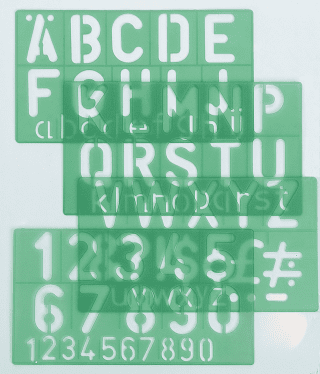 Linex - Šablona písmena 8530 LINEX