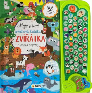 Zvířátka - Moje první zvuková kniha - 52 zvuků