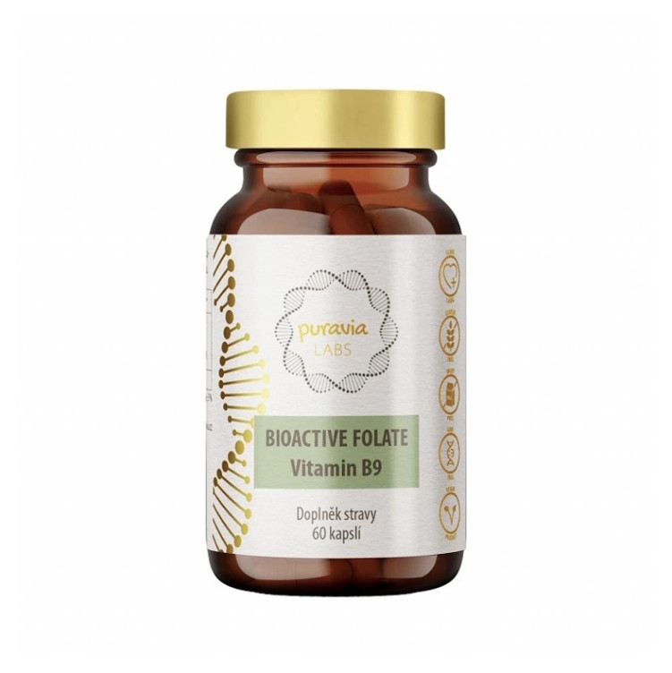 BIOKAKTIVÍ FOLÁT kyselina listová, 60 kapslí