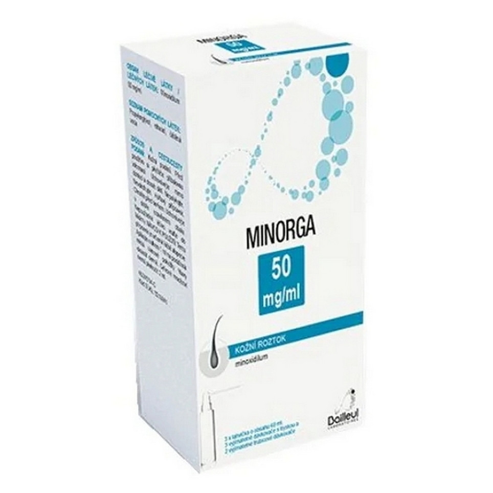 MINORGA 50mg/ml kožní roztok 3 x 60 ml II