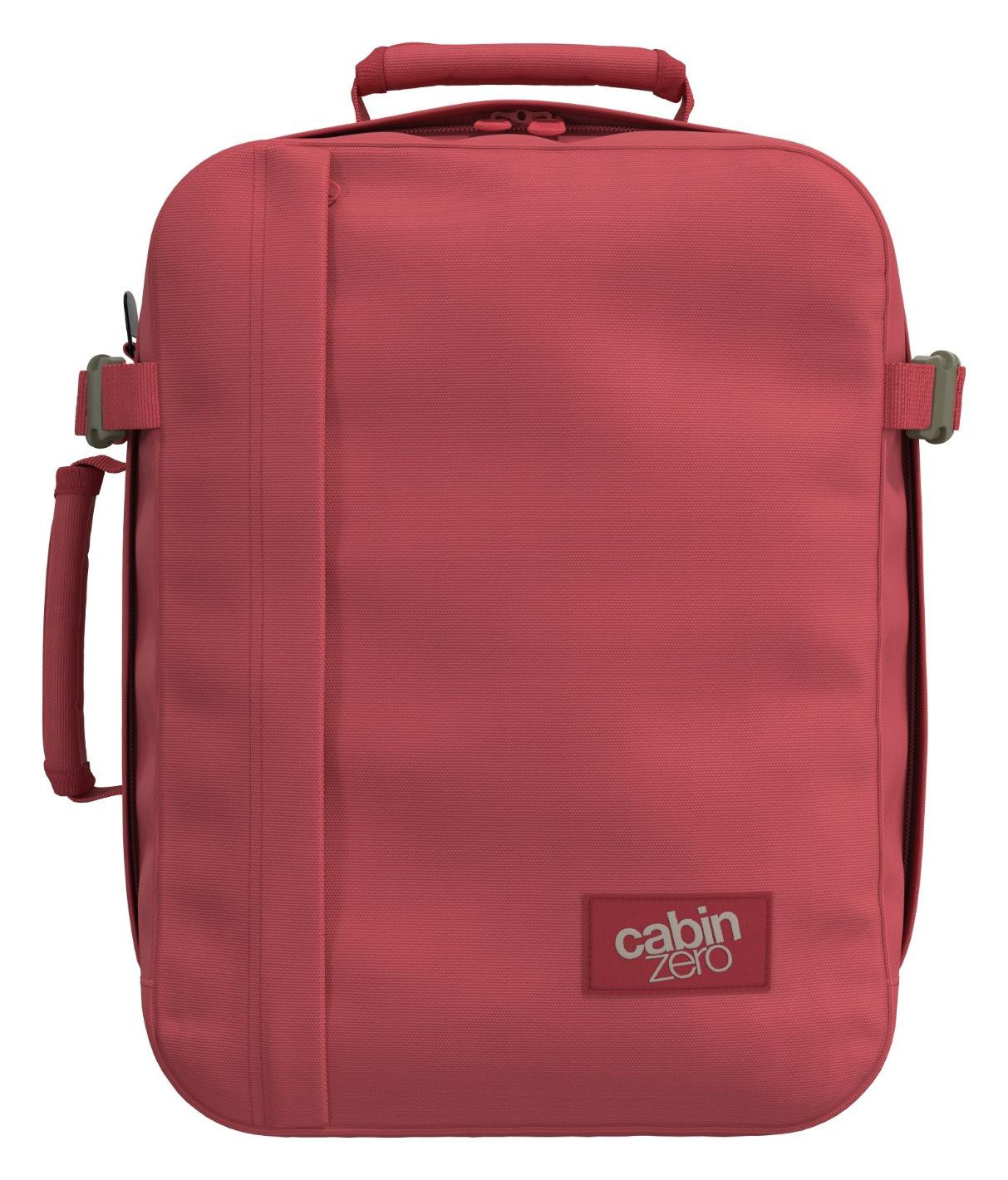 CabinZero Classic Tech 28L Red Sky