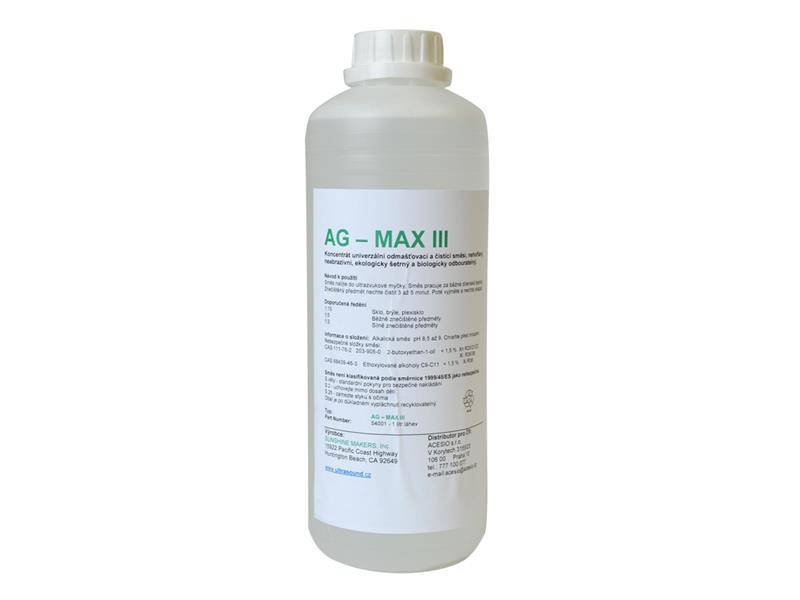 Čisticí koncentrát SIMPLY SONIC Heavy Duty Cleaner AG Max III 1l