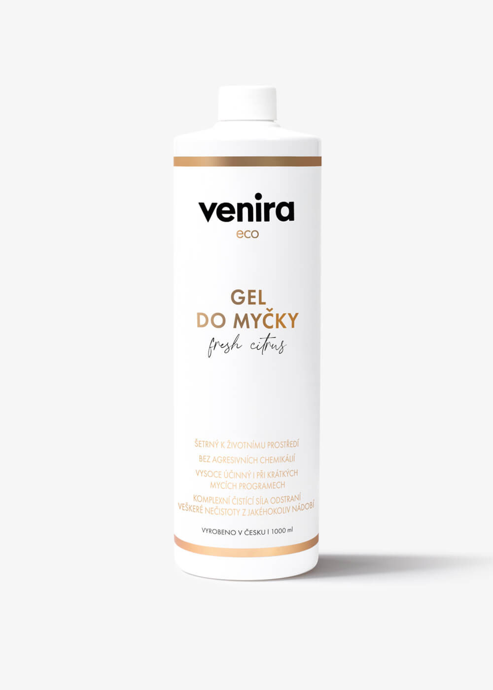 VENIRA ECO gel do myčky, citrusová vůně, 1000 ml