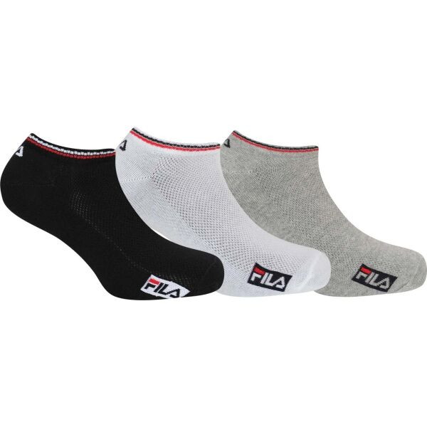 Fila INVISIBLE SOCKS IN BAMBOO 3 PAIRS PACK Ponožky, mix, velikost