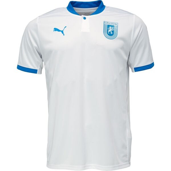 Puma TEAM FINAL JERSEY TEE Pánské fotbalové triko, bílá, velikost