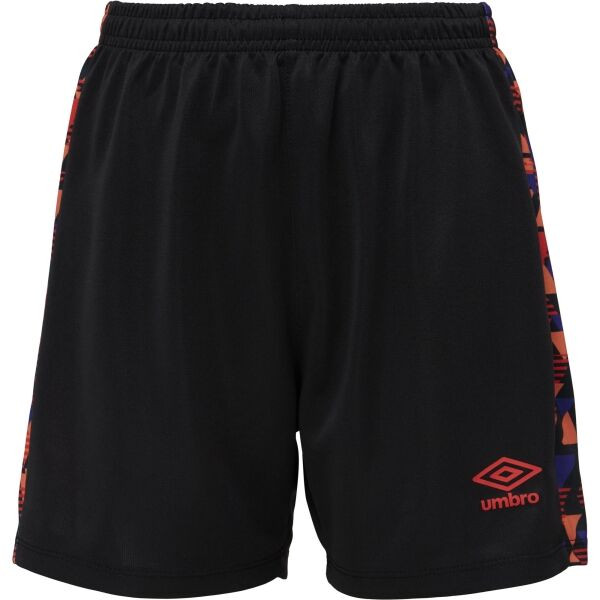 Umbro FORMATION KNIT SHORT - JNR Dětské sportovní kraťasy, černá, velikost