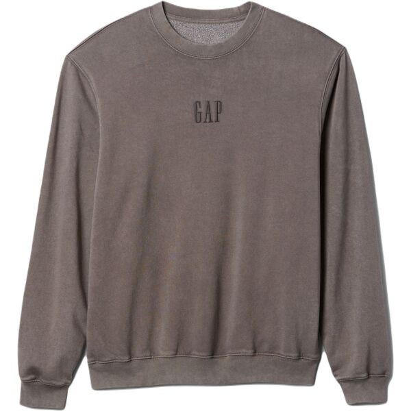 GAP FASHION Pánská mikina, hnědá, velikost