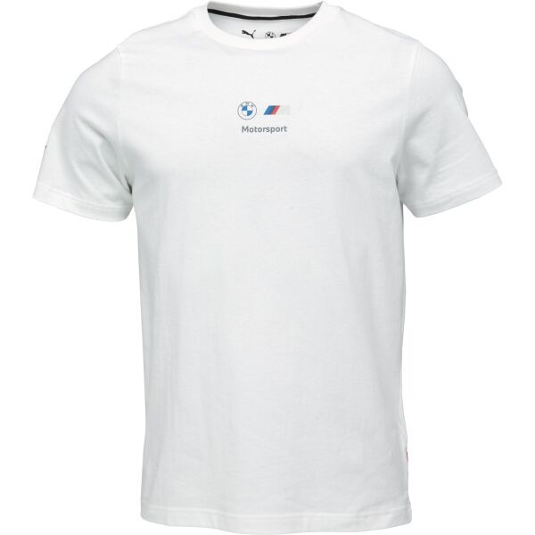 Puma BMW M MOTORSPORT GRAPHIC TEE 2 Pánské triko, bílá, velikost