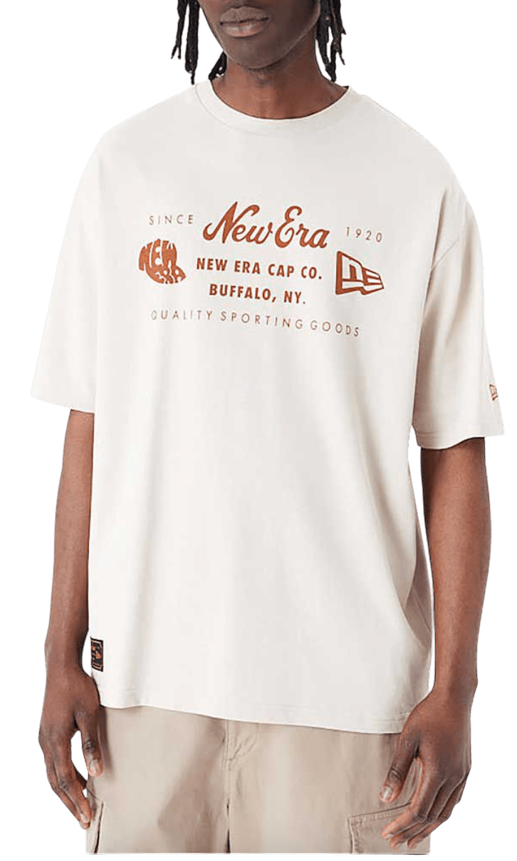 Triko New Era New Era Heritage Patch Oversized T-Shirt