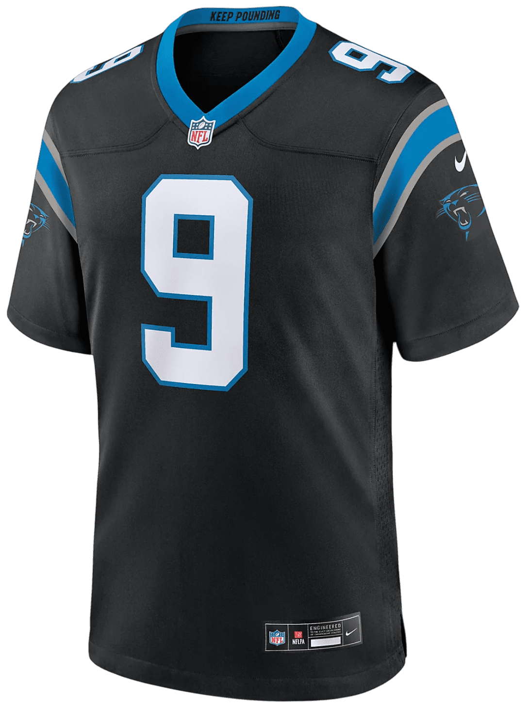 Dres Nike  Game Home Carolina Panthers - Bryce Young 9 Jersey