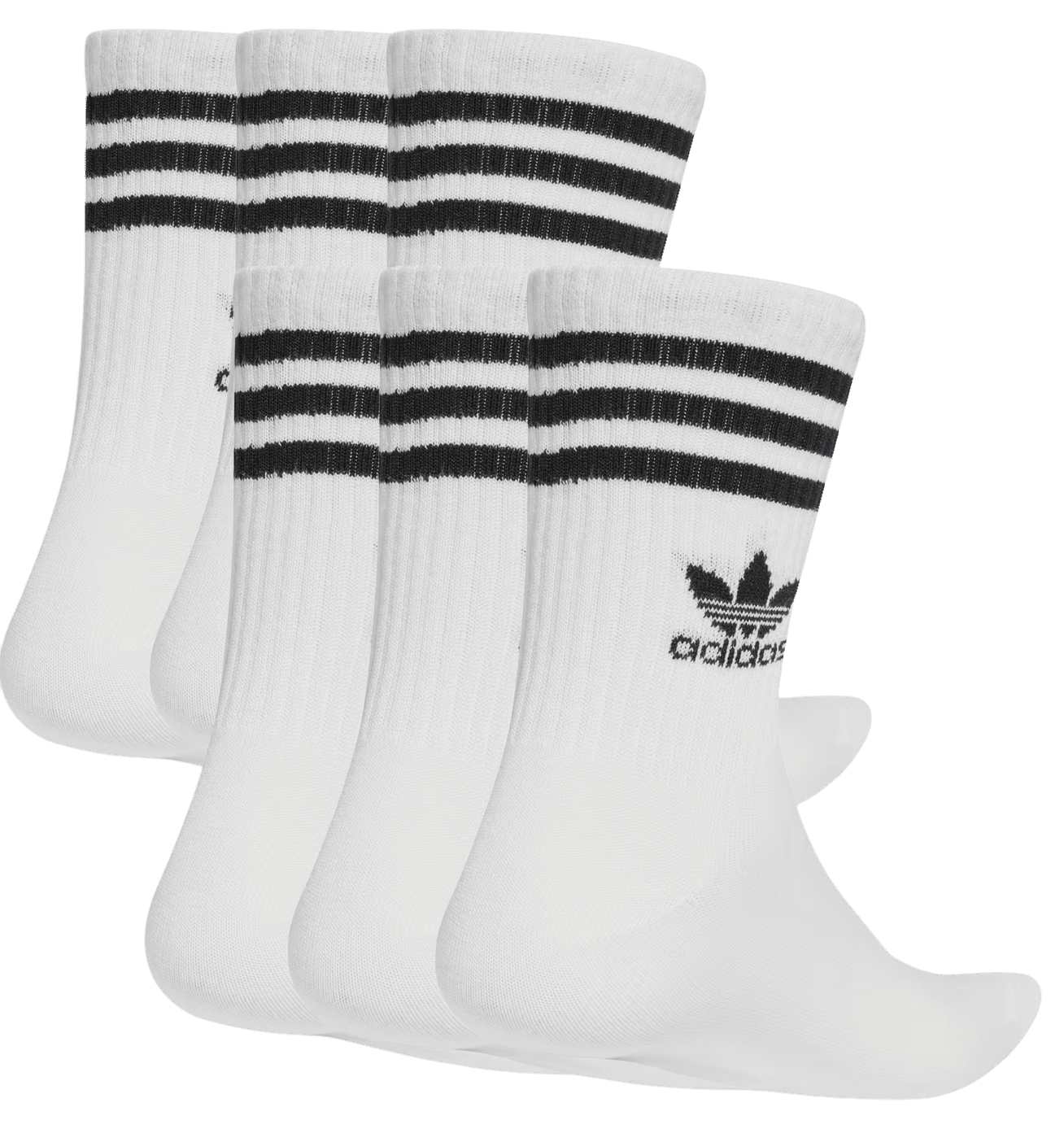Ponožky adidas Originals 3 STRIP CRW 6PP