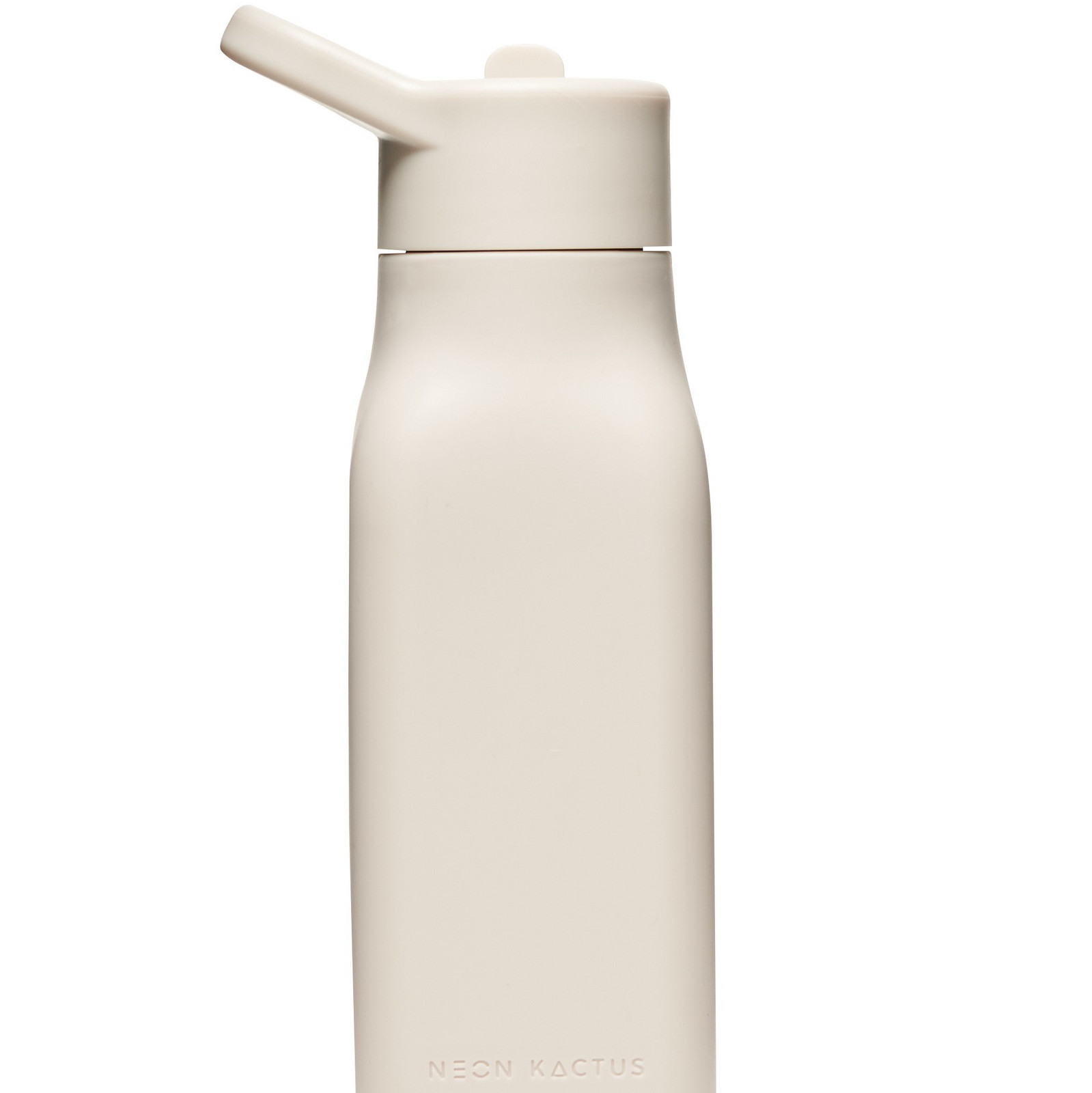 Dětská silikonová láhev 340 ml, Neon Kactus, Šedá