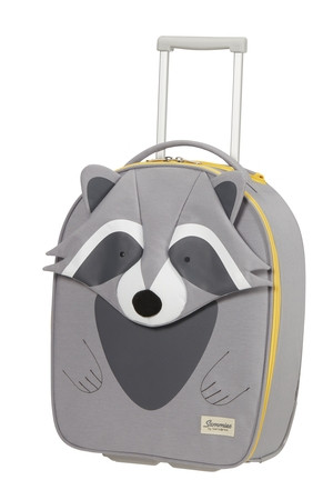 Samsonite Kufr dětský Sammies Upright S 45/17 Cabin Raccoon Remy, 35 x 19 x 45 (132078/8734)