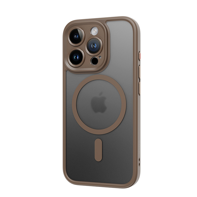 Zadní kryt Rock Guard Touch Matte Series Magnetic pro iPhone 16 Pro zlatý