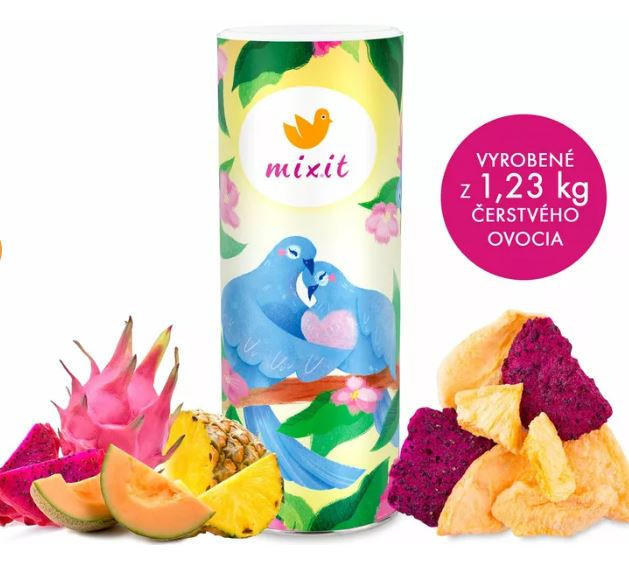 Mixit Velké zamilované ovoce - Ananas, dračí ovoce, meloun cantaloupe 160 g