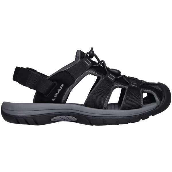 LOAP ORLAND Pánské sandály, černá, velikost