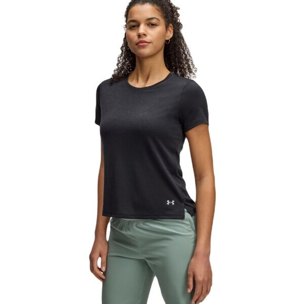 Under Armour LAUNCH CAMO Dámské triko, černá, velikost