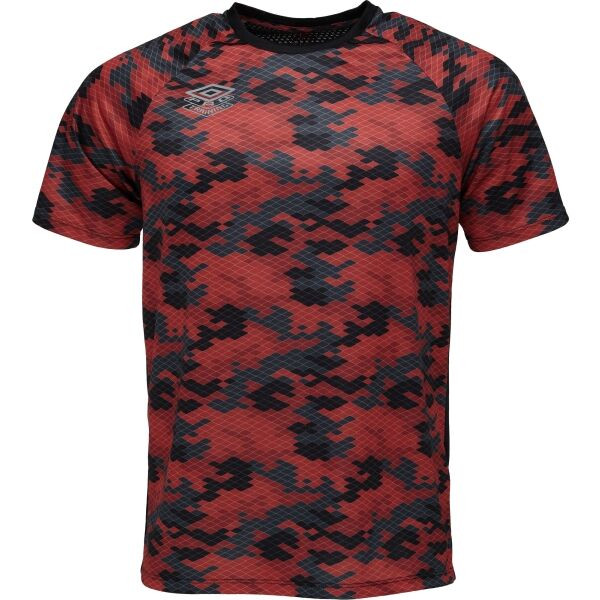 Umbro PRO TRAINING GRAPHIC JERSEY Pánské sportovní triko, červená, velikost