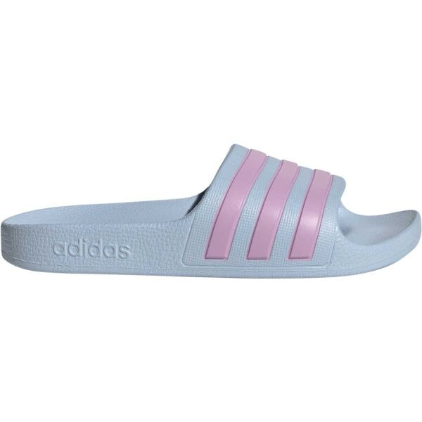 adidas ADILETTE AQUA K Dětské pantofle, světle modrá, velikost