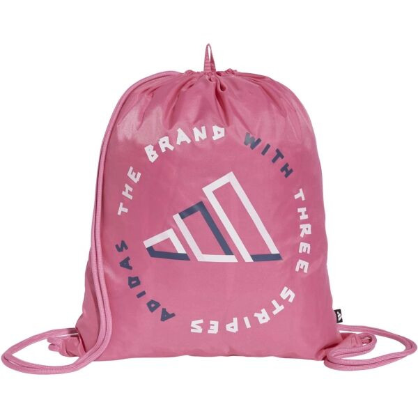 adidas GYMSACK TAPE Gymsack, růžová, velikost