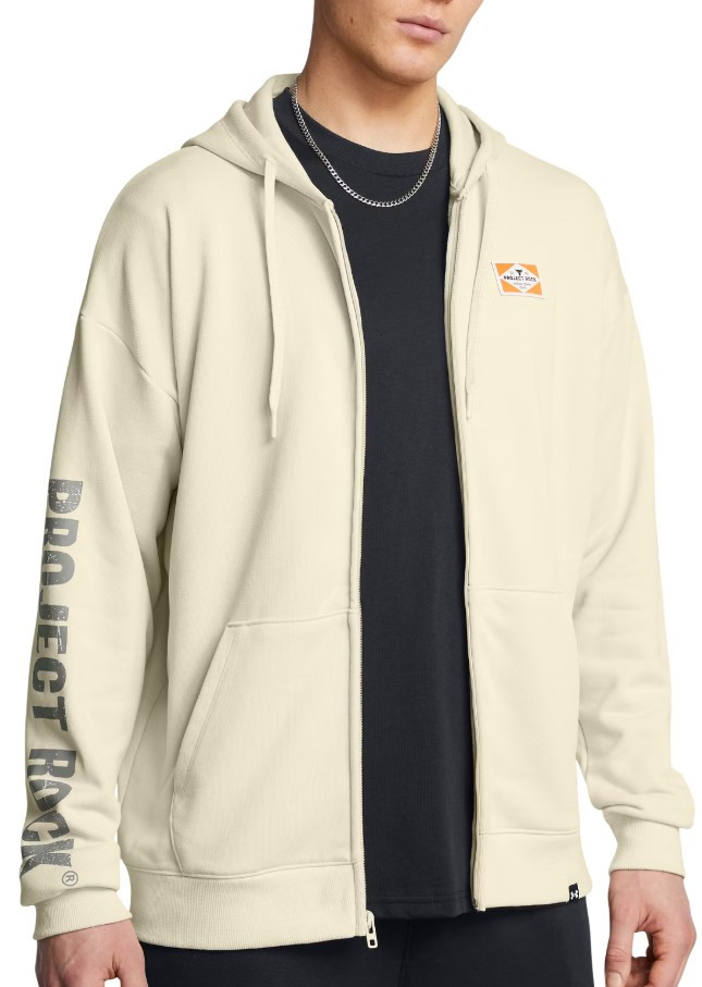 Mikina s kapucí Under Armour Pjt Rck HWT FZ Tools-BRN