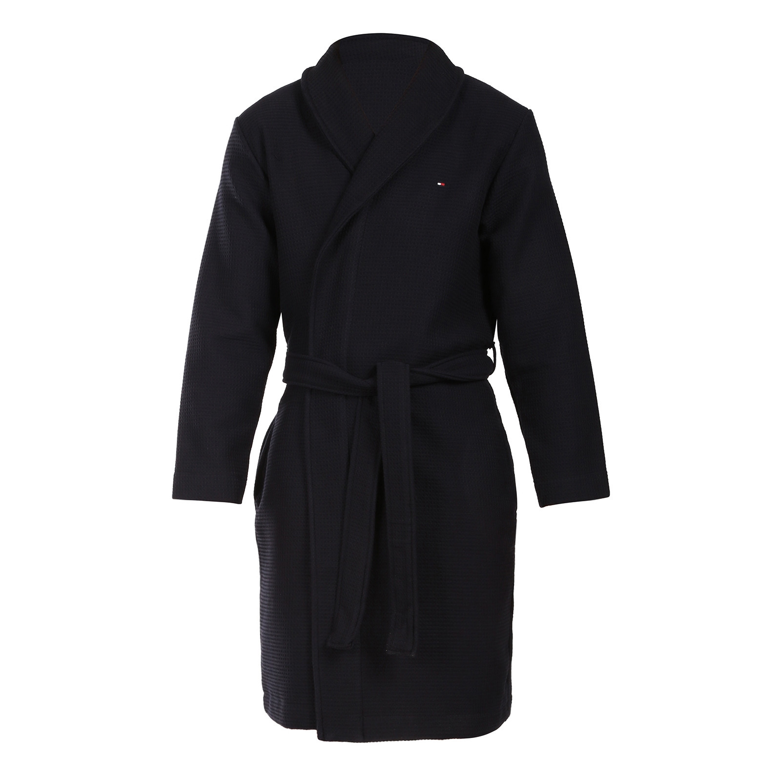 Pánský župan Tommy Hilfiger modrý (UM0UM03524 DW5) M