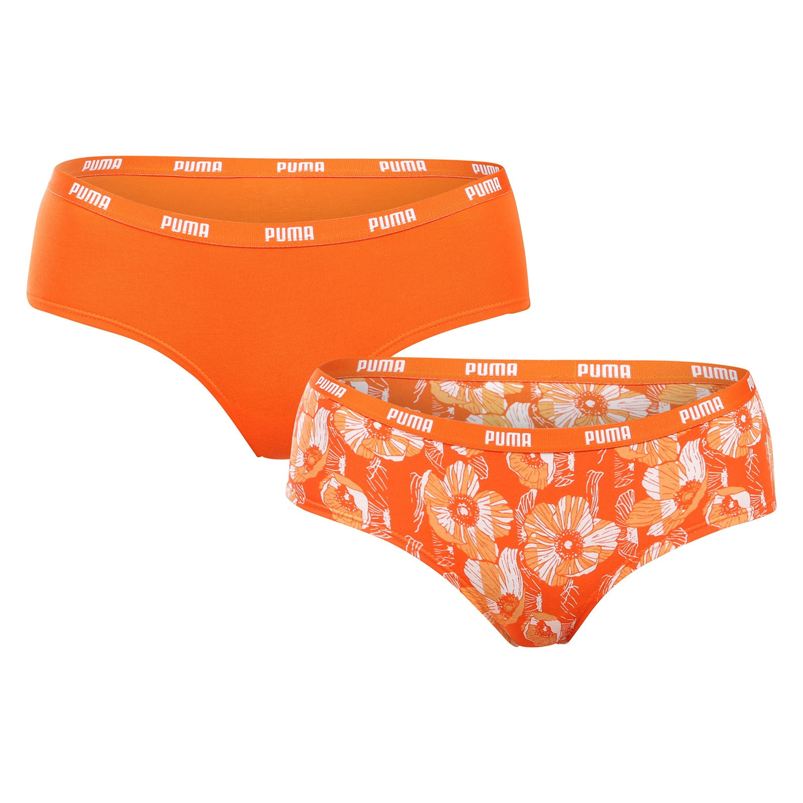 2PACK dámské kalhotky Puma oranžové (701228120 003) L