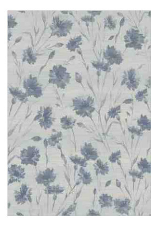 Kusový koberec Isphahan 84427 L. Blue - 67x110 cm Devos koberce