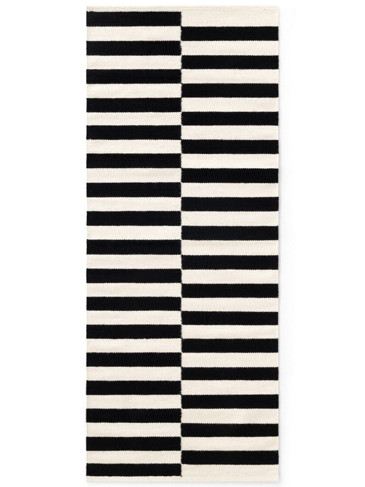 Běhoun Donna 106207 Black White - 80x200 cm Hanse Home Collection koberce