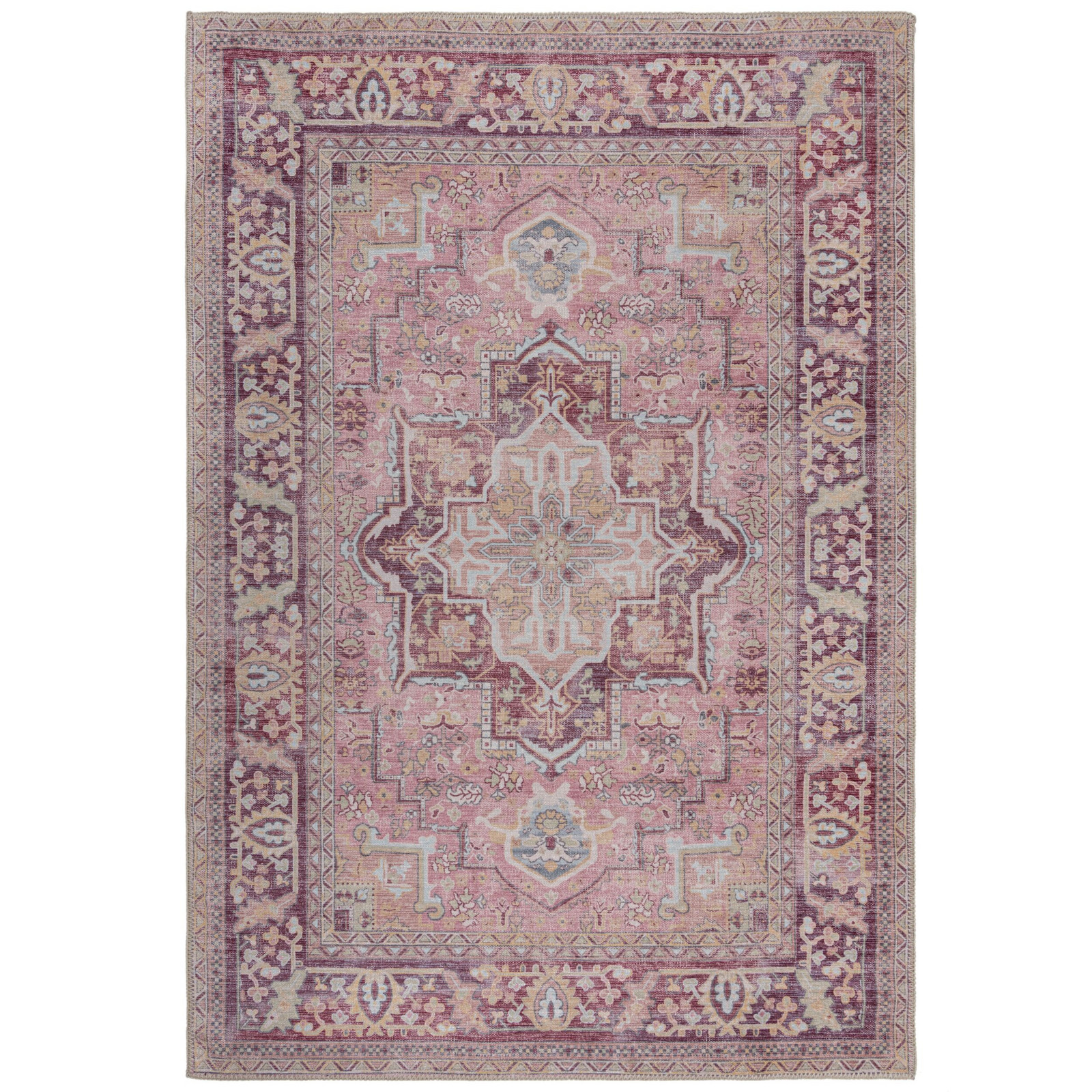 Kusový koberec Hebden Windsor Pink - 120x170 cm Flair Rugs koberce