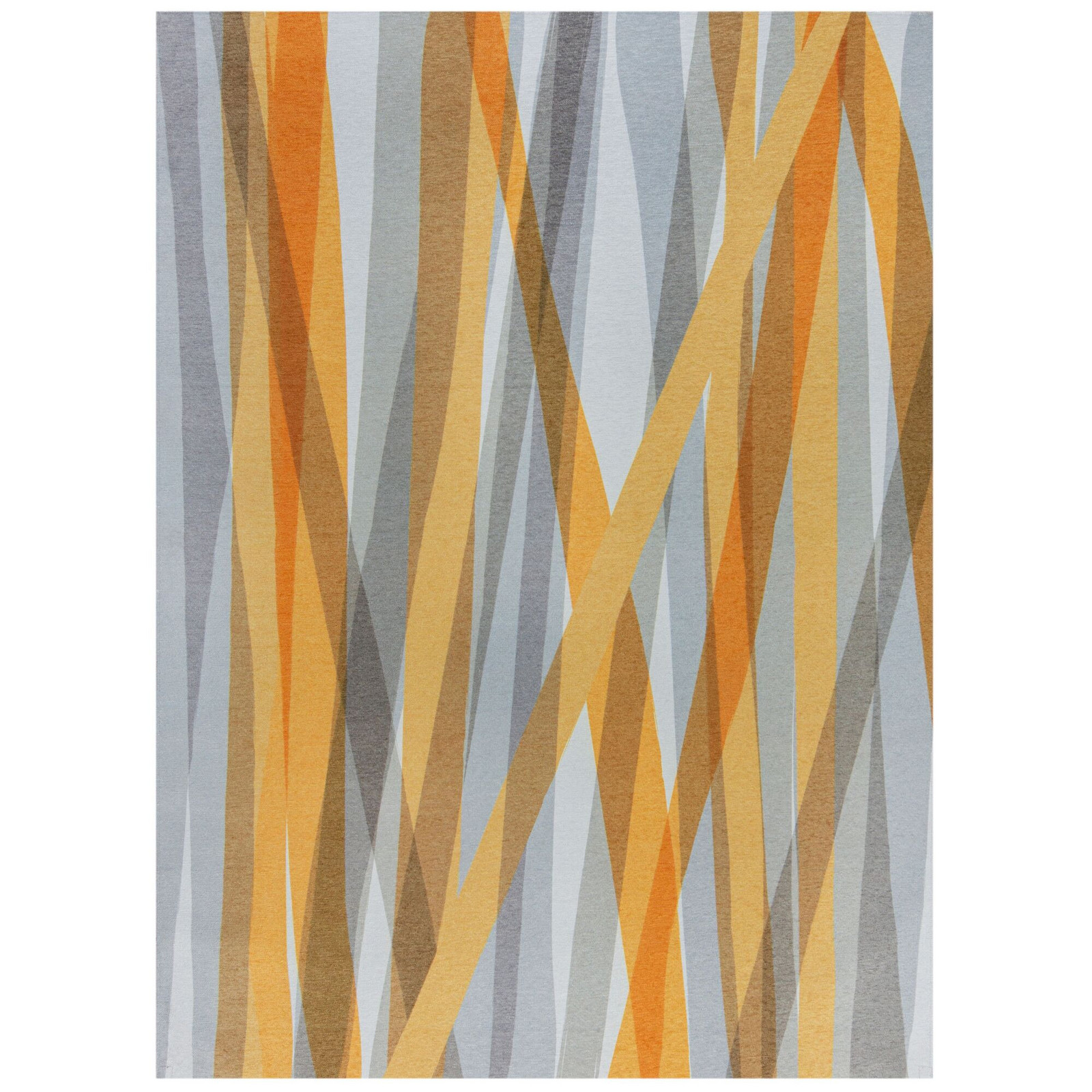 Kusový koberec Match Isabella Stripe Grey/Ochre - 120x170 cm Flair Rugs koberce