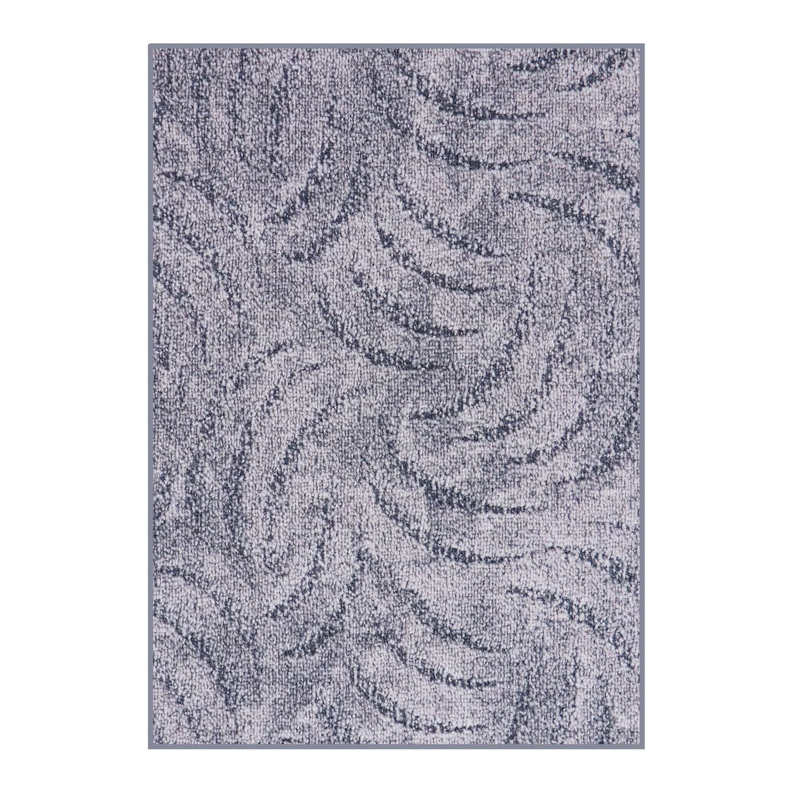 Kusový koberec Scroll šedý - 60x110 cm