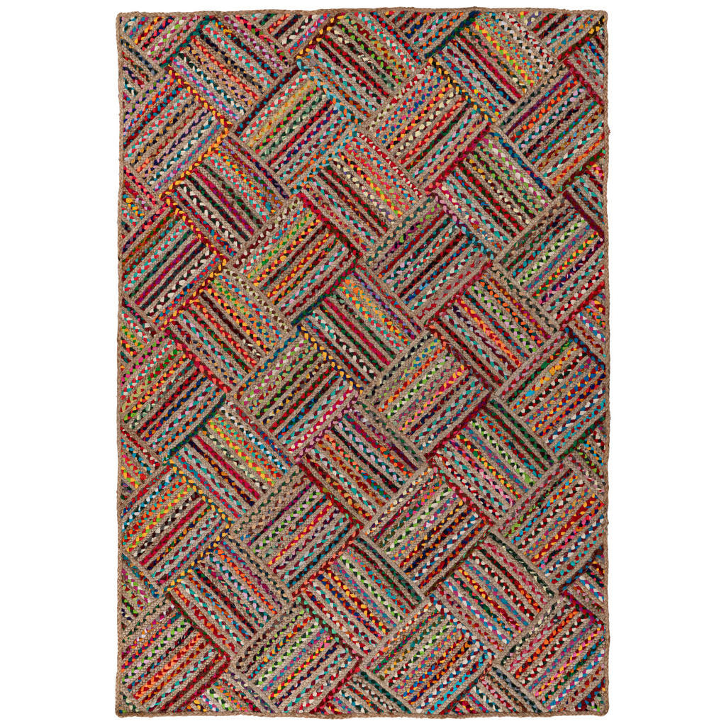 XXXL KOBEREC TKANÝ NA PLOCHO, 120/170 cm, vícebarevná, červená