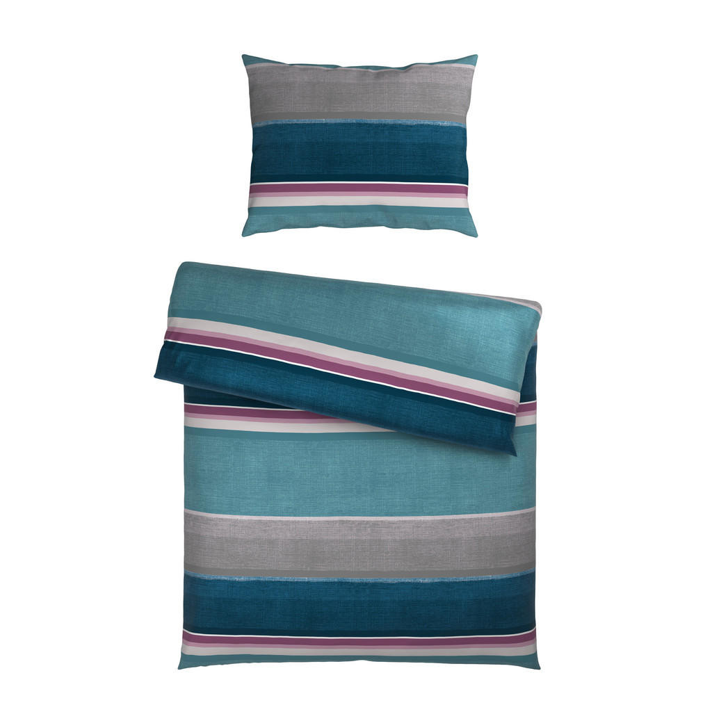 Esposa POVLEČENÍ, satén, petrolej, 140/200 cm