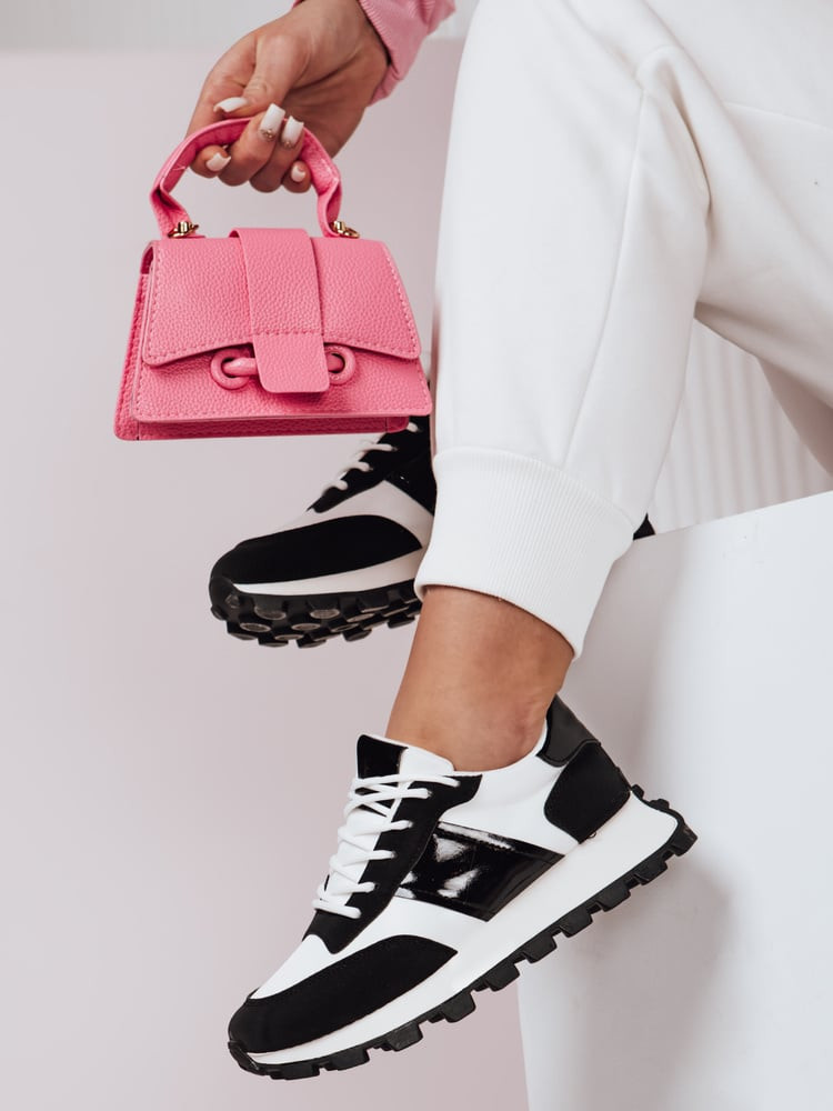 Sportowe sneakersy damskie EASYSTEP czarne Dstreet