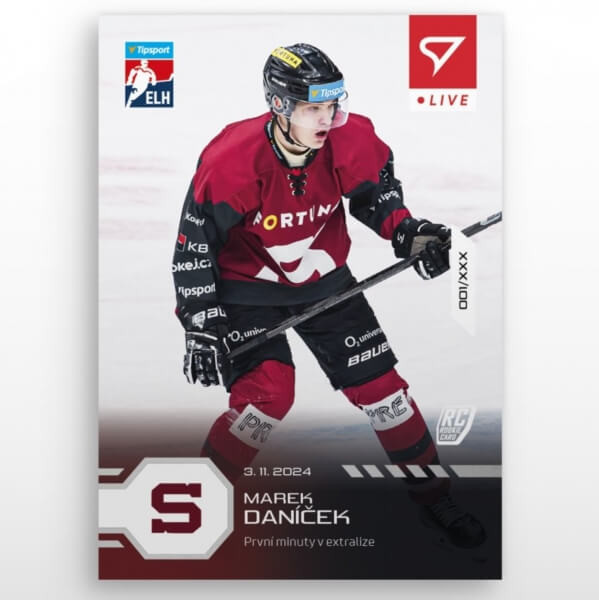Hokejová karta Live Tipsport 2024-2025 - L-39 Marek Daníček