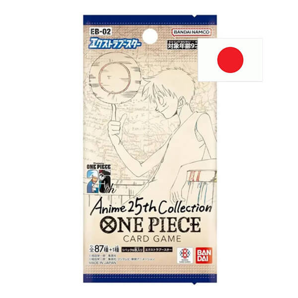 One Piece TCG - Anime 25th Memorial Collection Booster (EB02) - JP